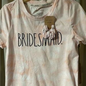 Rae Dunn bridesmaid t-shirt, NWT